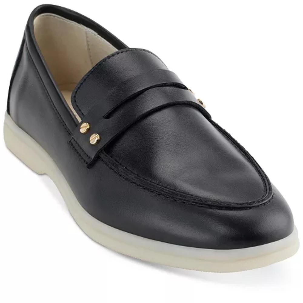 DKNY Women's Leanna Slip-On Penny Loafer Flats